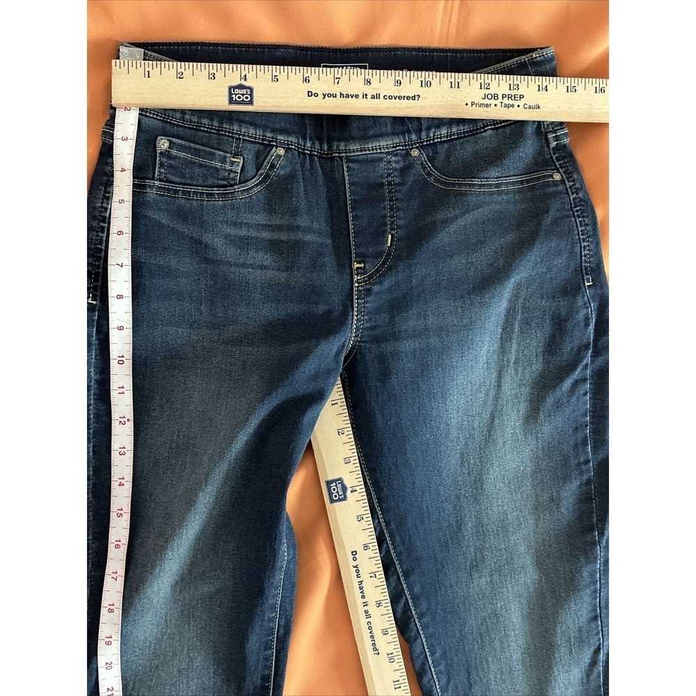 Levi Strauss Signature Gold Jeans Womens W28 x L30 Mid Rise Straight Stretch - Picture 9 of 12